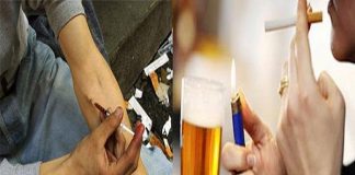 शिक्षा की आड़ में नशा