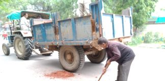 फरीदाबाद में निगमायुक्त के आदेश पर सड़कों की मरम्मत शुरू