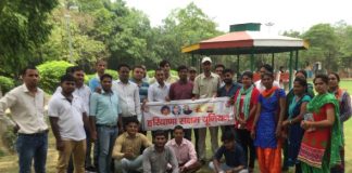 फरीदाबाद के टाऊन पार्क में सक्षम युवाओं की बैठक की गई