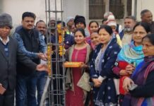 प्रीत विहार में अंबेडकर भवन के विस्तार का निर्माण कार्य हुआ प्रारंभ,कांग्रेस के प्रदेश महामंत्री सचिन गुप्ता तथा वरिष्ठ समाजसेविका पूजा गुप्ता ने किया शिलान्यास