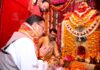मुख्यमंत्री पुष्कर सिंह धामी ने सोमवार को काशीपुर में मां बाल सुंदरी मंदिर में पूजा-अर्चना कर प्रदेश के चहुंमुखी विकास और सुख-शांति की कामना की।