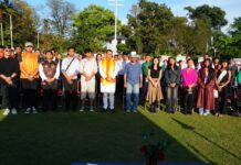 मुख्यमंत्री पुष्कर सिंह धामी से मंगलवार को मुख्यमंत्री आवास में “एक भारत श्रेष्ठ भारत” अभियान के अंतर्गत उत्तर-पूर्वी राज्यों के युवाओं ने संवाद किया