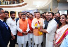 मुख्यमंत्री पुष्कर सिंह धामी ने मॉल ऑफ देहरादून में बहुचर्चित फिल्म ‘द केरला स्टोरी 2’ देखी