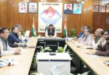 वन विभाग की कैम्पा परियोजना संचालन समिति की 12वीं बैठक मुख्य सचिव आनंद बर्द्धन की अध्यक्षता में आयोजित की गई