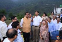 मुख्य सचिव आनंद बर्द्धन द्वारा जनपद टिहरी गढ़वाल क्षेत्रांतर्गत टिहरी झील के समीप कोटी–जाख–डोबरा पुल तक निर्माणाधीन पर्यटन रोड तथा डोबरा पुल क्षेत्र में पर्यटन विभाग द्वारा संचालित ईको पार्क निर्माण कार्यों का स्थलीय निरीक्षण किया गया।