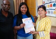 मलिन बस्ती की बेटी दृष्टि ने बदली अपनी तकदीर, इंटरमीडिएट परीक्षा दूसरी श्रेणी से उत्तीर्ण