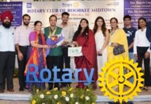 रोटरी क्लब ऑफ रुड़की मिडटाउन के अध्यक्ष चुने गए रोटेरियन अक्षय प्रताप सिंह,कहा मानवीय सेवाओं के लिए सदैव रहेंगे तत्पर