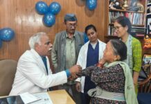 संजय ऑर्थोपीडिक स्पाइन एवं मैटरनिटी सेंटर द्वारा राष्ट्रीय चिकित्सक दिवस पर निःशुल्क स्वास्थ्य परामर्श का आयोजन