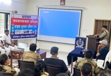 सड़क सुरक्षा का संदेश लेकर CISF जवानों के बीच पहुंची चमोली यातायात पुलिस