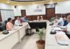 राजस्व परिषद देहरादून उत्तराखण्ड के सभागार में आज आयुक्त एवं सचिव, राजस्व परिषद श्रीमती रंजना राजगुरु की अध्यक्षता में राजस्व पुलिस एवं भूलेख सर्वेक्षण संस्थान, अल्मोड़ा के सुदृढ़ीकरण एवं आधुनिकीकरण के संबंध में बैठक आयोजित की गई