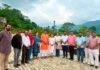 लेखक गाँव की रचनात्मक पहल से प्रभावित हुए भाजयुमो राष्ट्रीय अध्यक्ष तेजस्वी सूर्या
