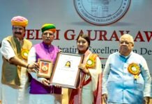 उत्तराखंड के लिए गौरव का क्षण: विदुषी निशंक को मिला प्रथम ‘दिल्ली गौरव सम्मान-2026’