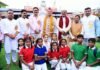 कुंजापुरी मेले की स्वर्ण जयंती का आगाज, धामी ने किया ध्वजारोहण