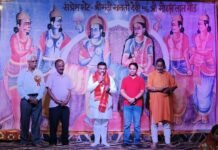 पूर्व मेयर गौरव गोयल ने किया शुभारंभ,रामलीला को बताया भारतीय संस्कृति और धार्मिक परंपराओं का महत्वपूर्ण हिस्सा