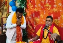 भागवत कथा के श्रवण से सभी कष्ट होते हैं दूर,भगवान श्रीकृष्ण की भक्ति ही जीवन की मुक्ति का मार्ग,पंडित मनोज सेमवाल