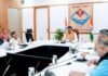 मुख्य सचिव आनन्द बर्द्धन ने आज सचिवालय में उत्तराखण्ड इन्वेस्टमेंट एंड इंफ्रास्ट्रक्चर डेवलपमेंट बोर्ड (यूआईआईडीबी) की एग्जीक्यूटिव कमेटी की बैठक में विभिन्न प्रोजेक्ट्स की प्रगति की समीक्षा की