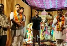 देवभूमि आदर्श सोसाइटी द्वारा ग्यारह दिवसीय डिजिटल रामलीला में उमड़ा जनसैलाब,अंगद-रावण संवाद और रामसेतु निर्माण का हुआ सजीव मंचन