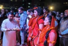 जय श्रीराम के जयकारों के साथ नगर में दशहरे पर हुआ रावण,मेघनाथ और कुंभकरण का दहन